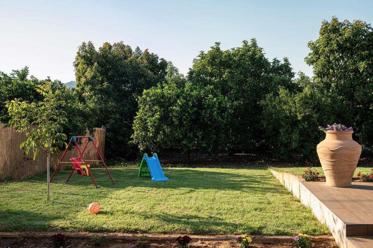 Villa Enny, 3 Bd With Private Heated Pool Agia  Exteriör bild