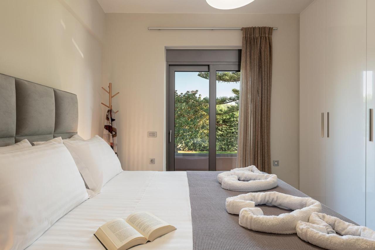 Villa Enny, 3 Bd With Private Heated Pool Agia  Exteriör bild