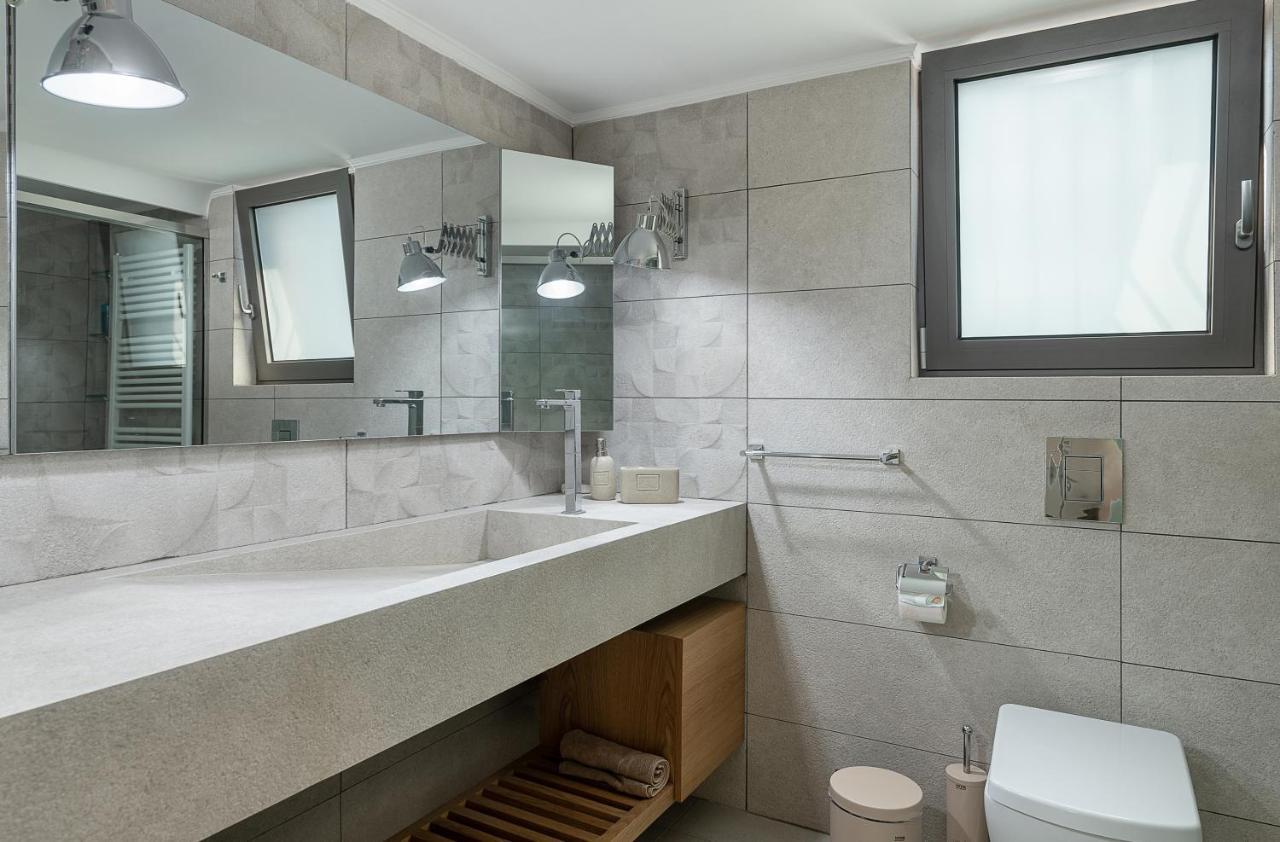 Villa Enny, 3 Bd With Private Heated Pool Agia  Exteriör bild